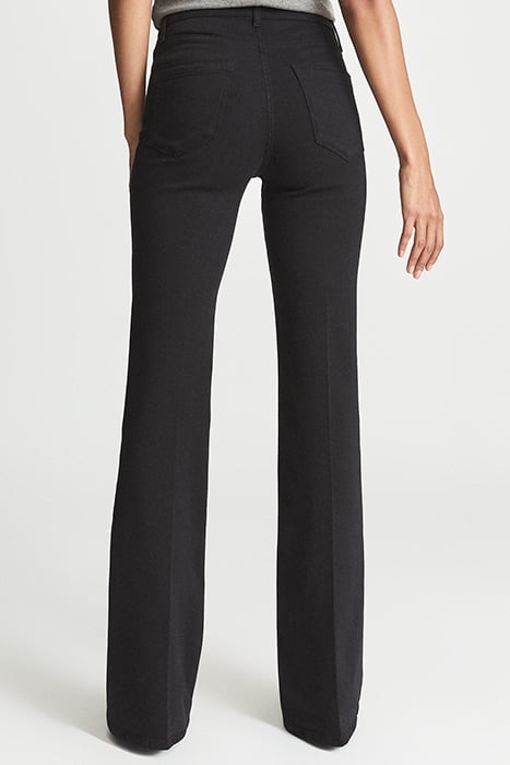 BEAU-SKINNY FLARED BLACK 2