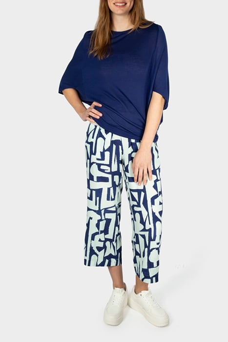 T-SHIRT 3/4 SLEEVES BELLWETHER BLUE 3