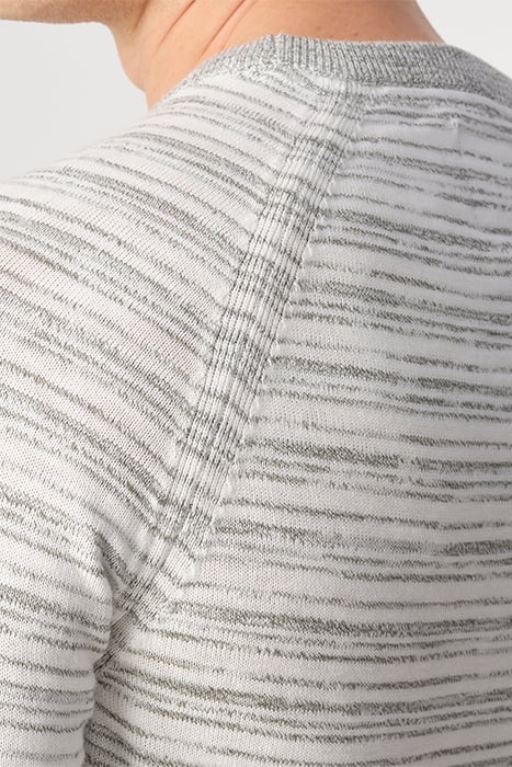 CYRIEL TRUI RONDE HALS BURNED GREEN STREEP 4