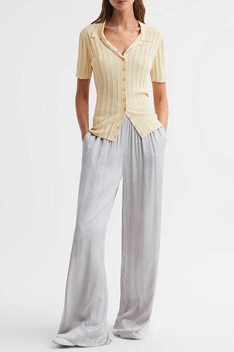 STELLA-FITTED CARDIGAN LEMON 3