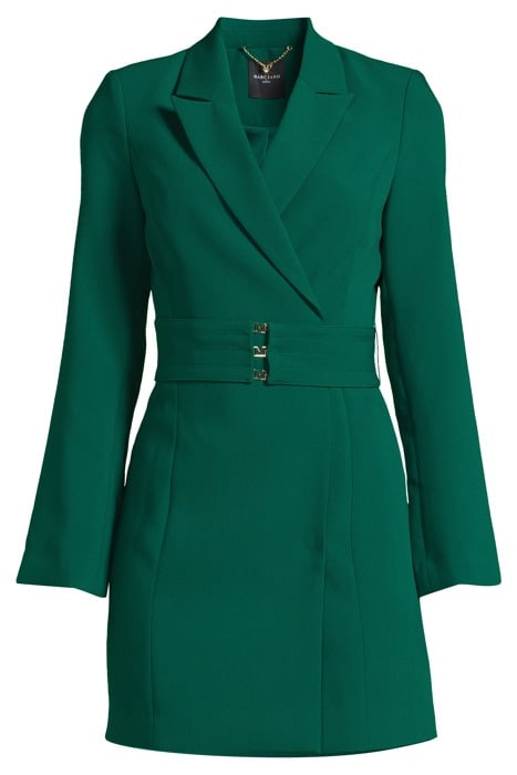 PAULA BLAZER DRESS CASTLETON GREEN 3