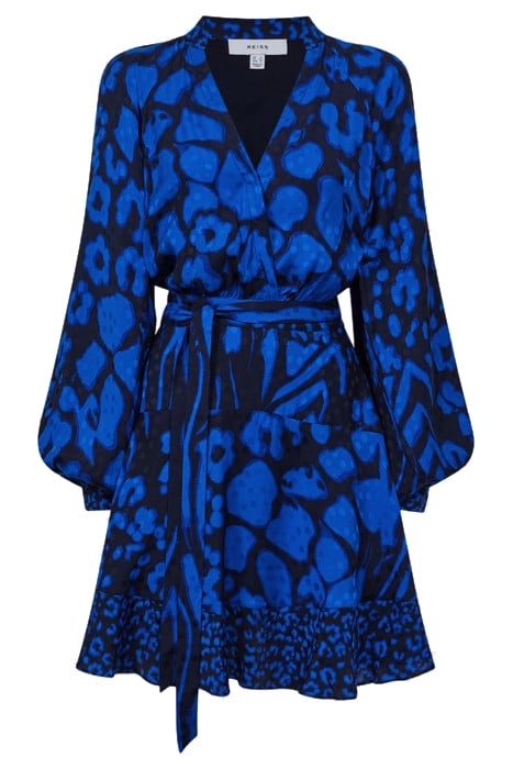 KERRI-PRINTED DRESS BLUE/NAVY 3