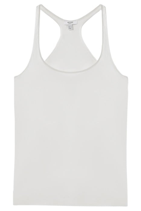 AURA-SILK TANK TOP CAMI IVORY 3