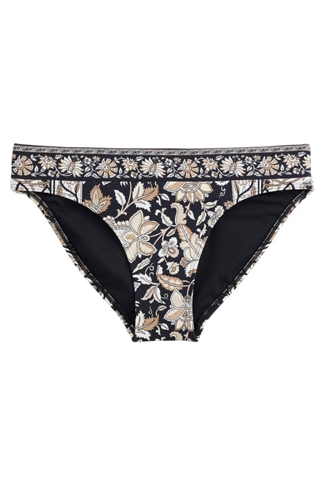 ITHACA PANEL BIKINI BOTTOMS NERO, PAISLEY VINE 2