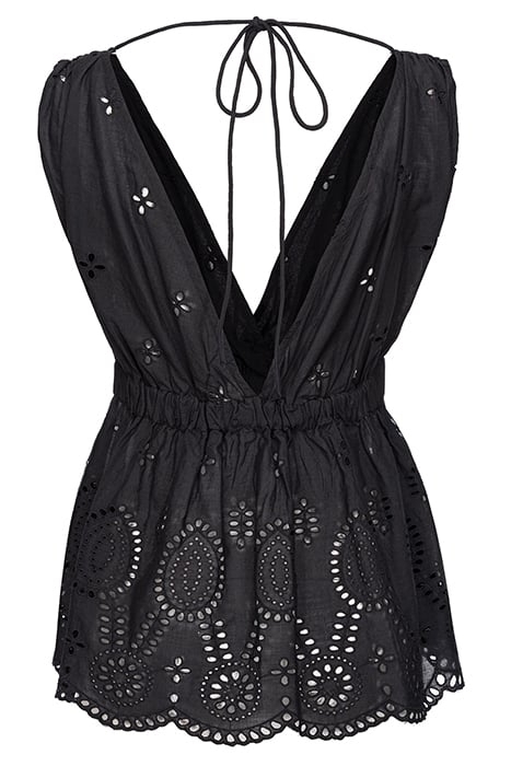 ZIGOPETALUM TANK TOP BLACK 2