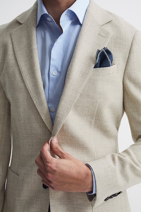 ATTIRE-SB BLAZER OATMEAL 5