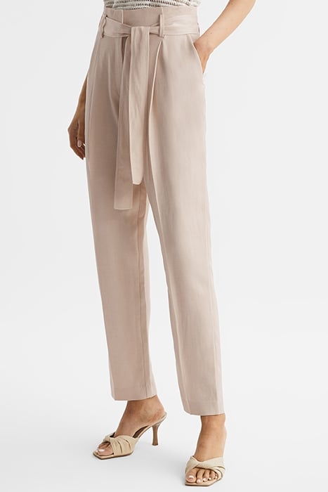 MYLIE-TAPER STRAIGHT PANTS NEUTRAL 1