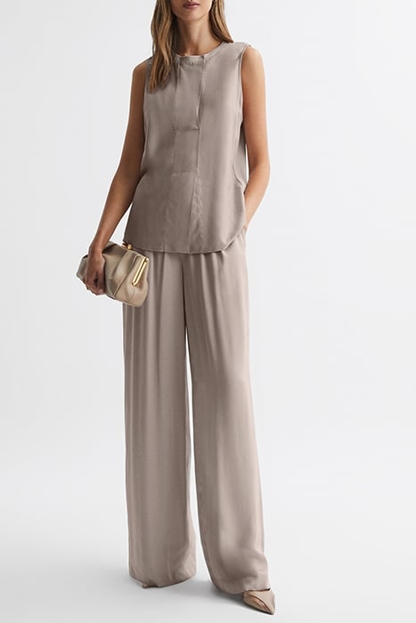 JENNIFER-FABRIC TANK TOP CAMI STONE 3