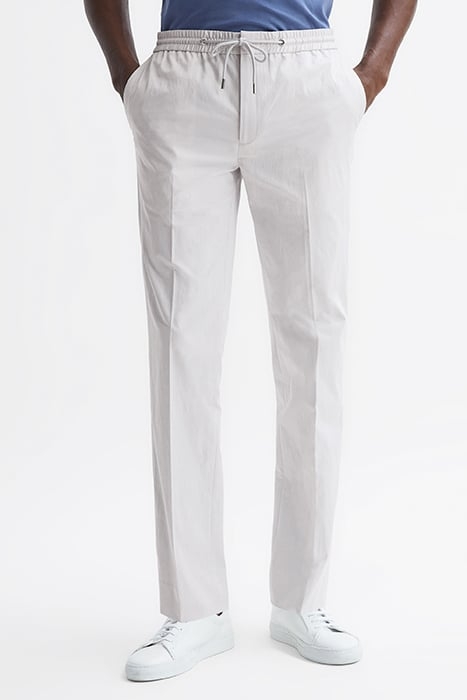 HATFIELD-TECHNICAL TAILORED PANTS GREY 1