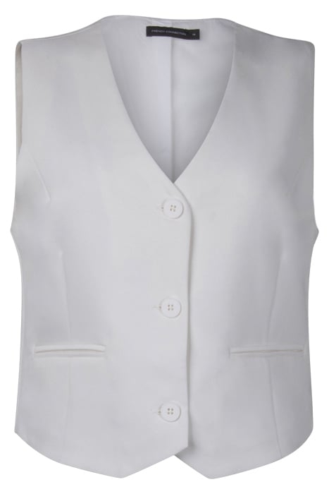 TAILORED WAISTCOAT SUMMER WHITE 1