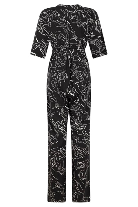 TROUSER WOVEN LONG ALMOST BLACK 4