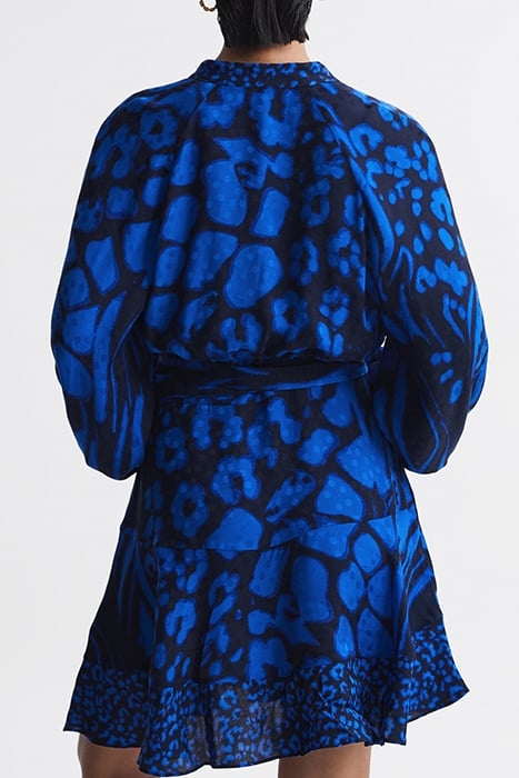 KERRI-PRINTED DRESS BLUE/NAVY 2