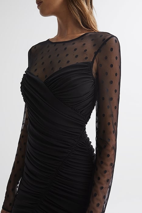 HILARY-HALSTON DRESS BLACK 5