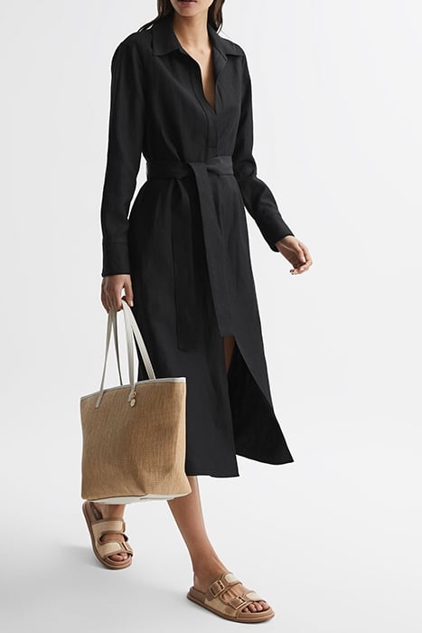 PHOENIX-PREMIUM DRESS SHIRT BLACK 3