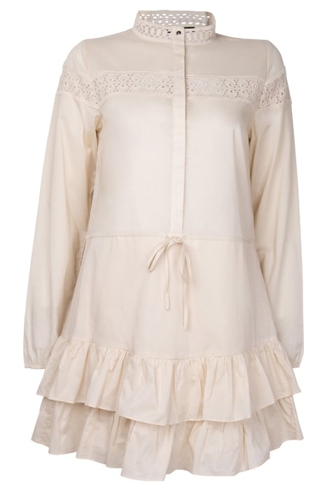 SADIE DRESS DUSTY WHITE DUSTY WHITE 1