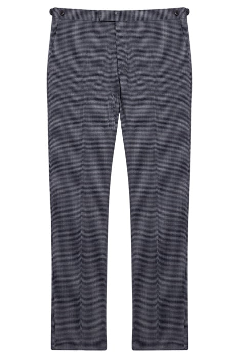 LEADENHALL-DOGTOOTH SUIT PANTS NAVY 4