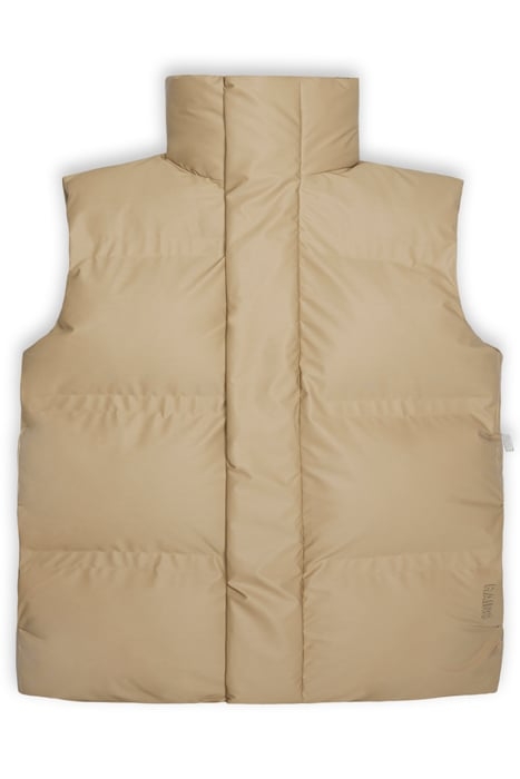 UNISEX BATOR PUFFER VEST SAND 1