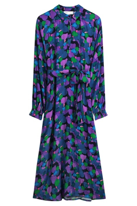 DRESS - BRUSHWORK LILAC 3