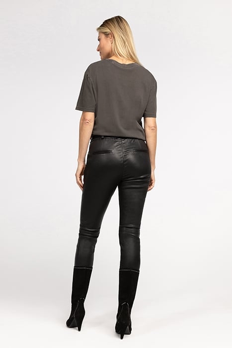 TEE ATTITUDE VINTAGE BLACK WITH WHITE 2