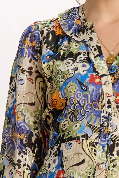 DRESS - GLEAMING GLORY MULTI COLOUR 7