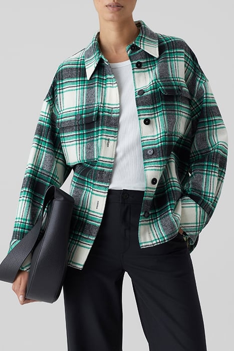 OVERSHIRTS & BLOUSES GREEN PATINA 1