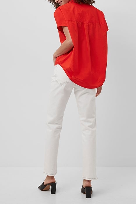 CELE SLEEVELESS RHODES SHRIT FIERY RED 2