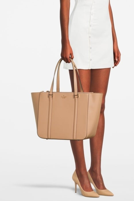 NEWBURY LANE BRIAR LARGE TOTE LIGHT FAWN 2