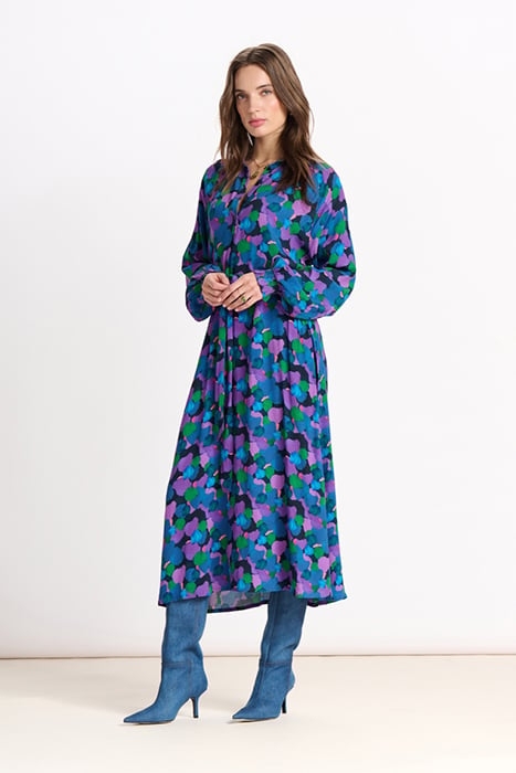 DRESS - BRUSHWORK LILAC 4