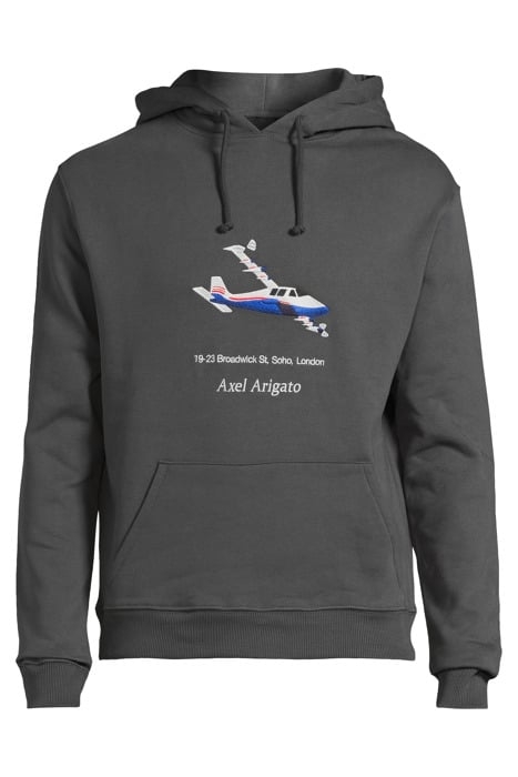 WORLDWIDE HOODIE FADED BLACK 3