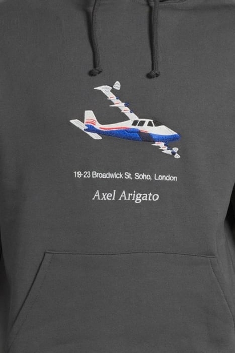 WORLDWIDE HOODIE FADED BLACK 4