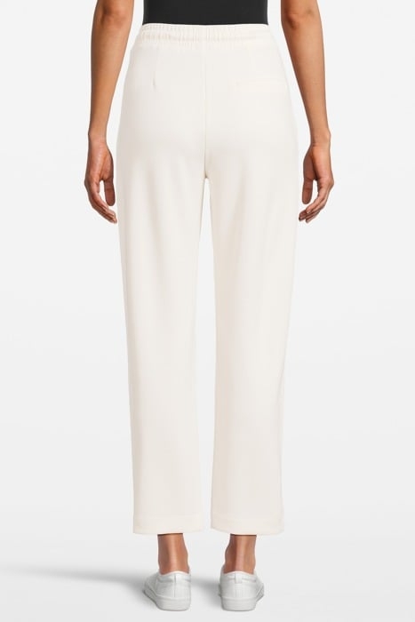 SUITED INTERLOCK PANTS PEARL WHITE 2