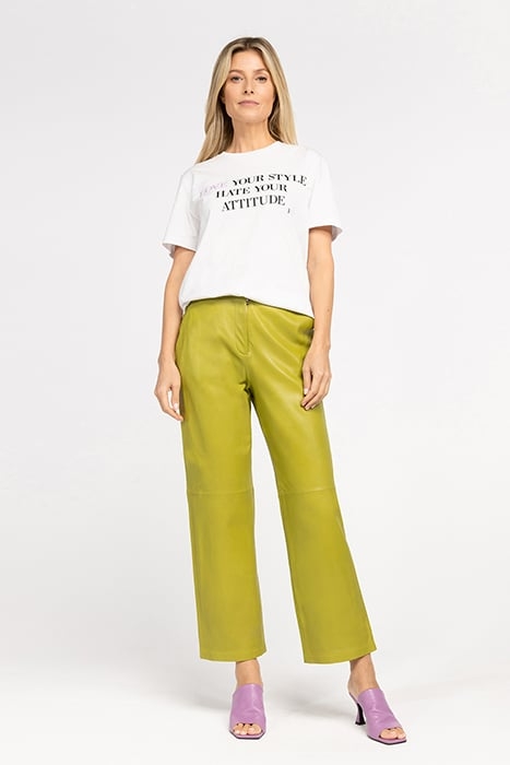 TEE ATTITUDE ANTIQUE WHITE WITH WILD ROSE 1