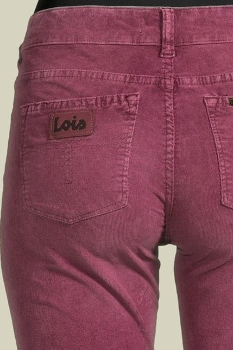 MELROSE 7097 MICRO SNOW BURGUNDY SNOW 4