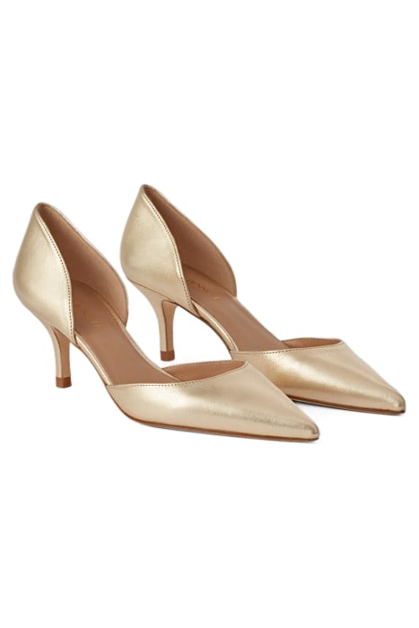 OC HARLEY POINTED HEEL PALE GOLD 2