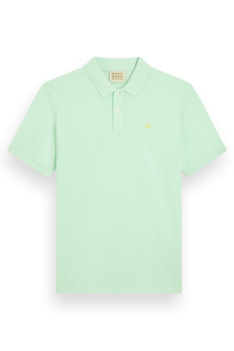 ESSENTIAL PIQUE POLO SEAFOAM 1