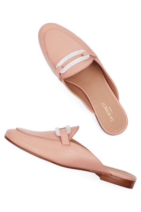 FL EVELYN BACKLESS LOAFER PINK 3