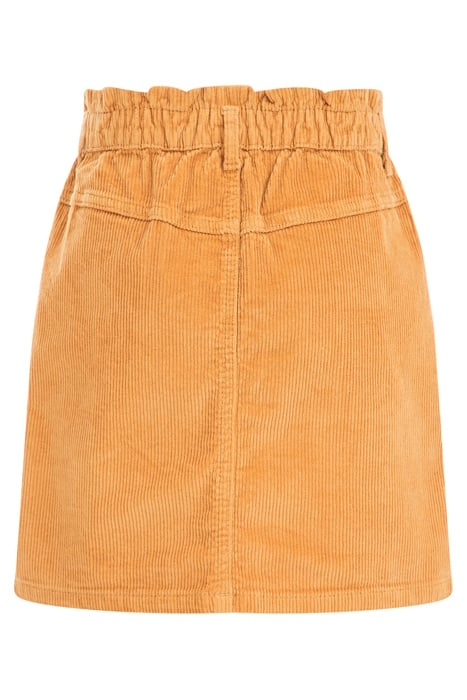 SKIRT MINI LENGTH OCHRE YELLOW 4