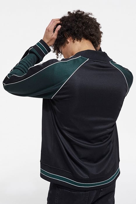 ZIP-UP SWEATSHIRT WITH RAGLAN SLEEVES VERT BOUTEILLE 2