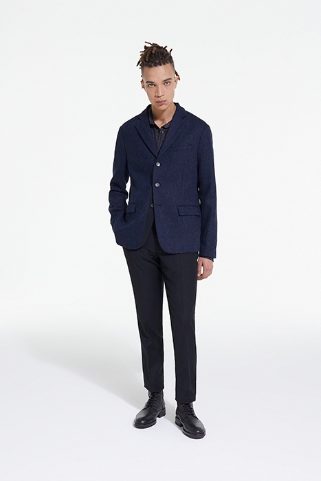 JACKET ONLY ZIG ZAG PATTERN NAVY 3