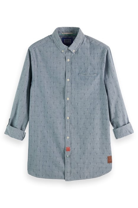 SMART INDIGO SHIRT WITH SLEEVE ADJUSTER INDIGO 1