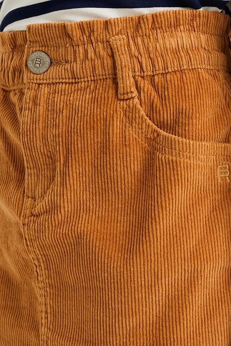 SKIRT MINI LENGTH OCHRE YELLOW 5