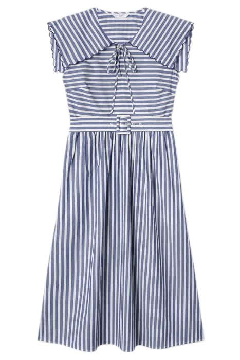 DR BEAU STRIPE DRESS NAVY/CREAM 3
