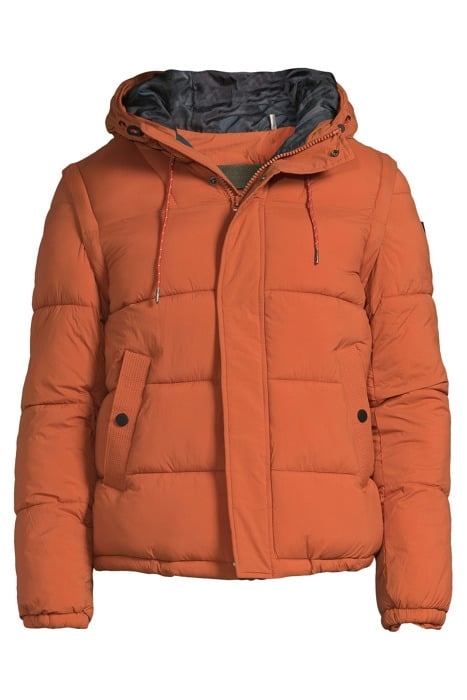 BRICK PADDED JACKET WITH DETACHABLE SLEEVES BRICK 3