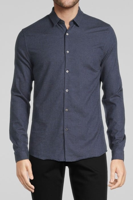 NAVY FLANNEL REGULAR SHIRT NAVY 1