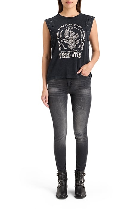 HAUT HIGH RISE SKINNY JEANS NIGHTLIFE NIGHTLIFE 8