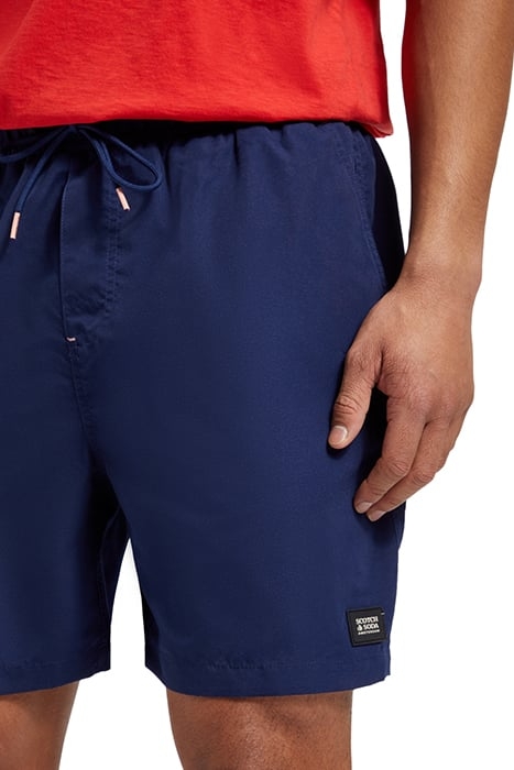 MID LENGTH SWIM SHORT SOLID NAVY 7