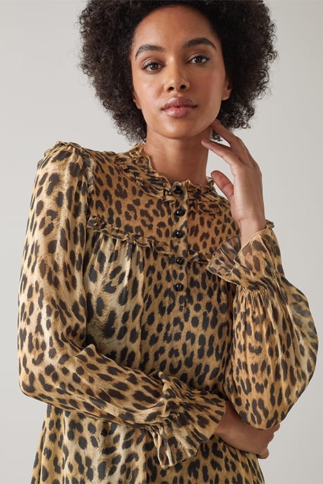 DR EDIE - ANIMAL CHIFFON MULTI 5