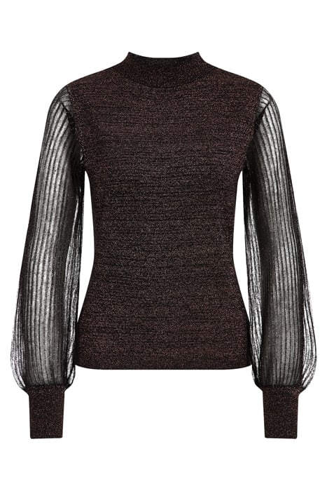 KNITTED PULLOVER BLACK 4