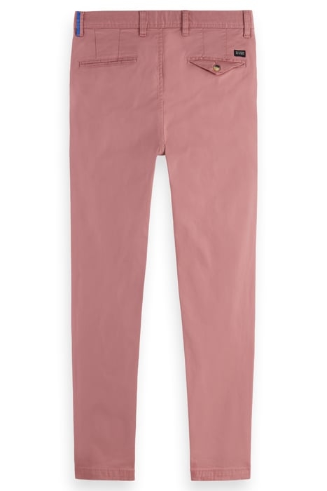 ESSENTIALS MOTT - COTTON STRETCH TWILL CHINO WEATHERED PINK 2
