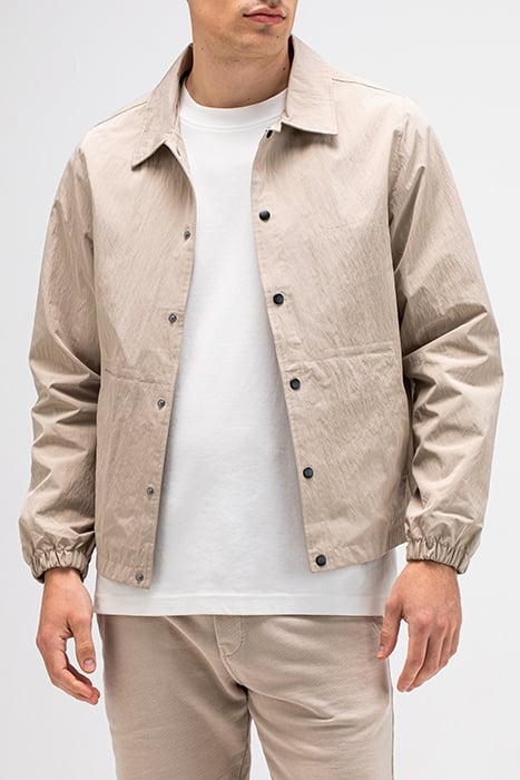 LEO OVERSHIRT STONE BEIGE 1